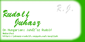 rudolf juhasz business card